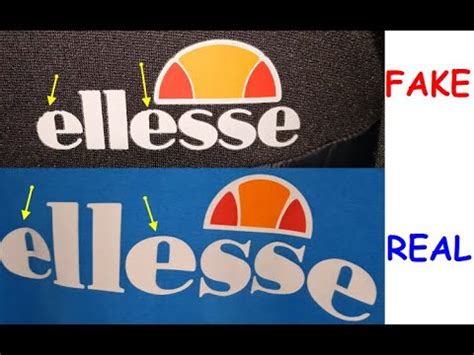 Real vs Fake Ellesse T shirt. How to spot counterfeit Ellesse